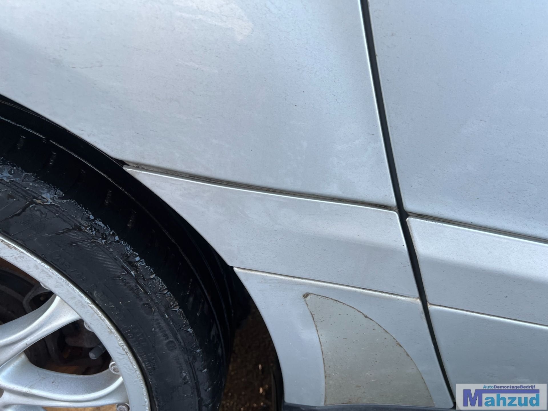 MERCEDES B KLASSE W245 ZILVER 761 rechts sierstrip 2005-2011, Gebruikt, Mercedes-Benz AG, Mercedes-Benz, Ophalen of Verzenden