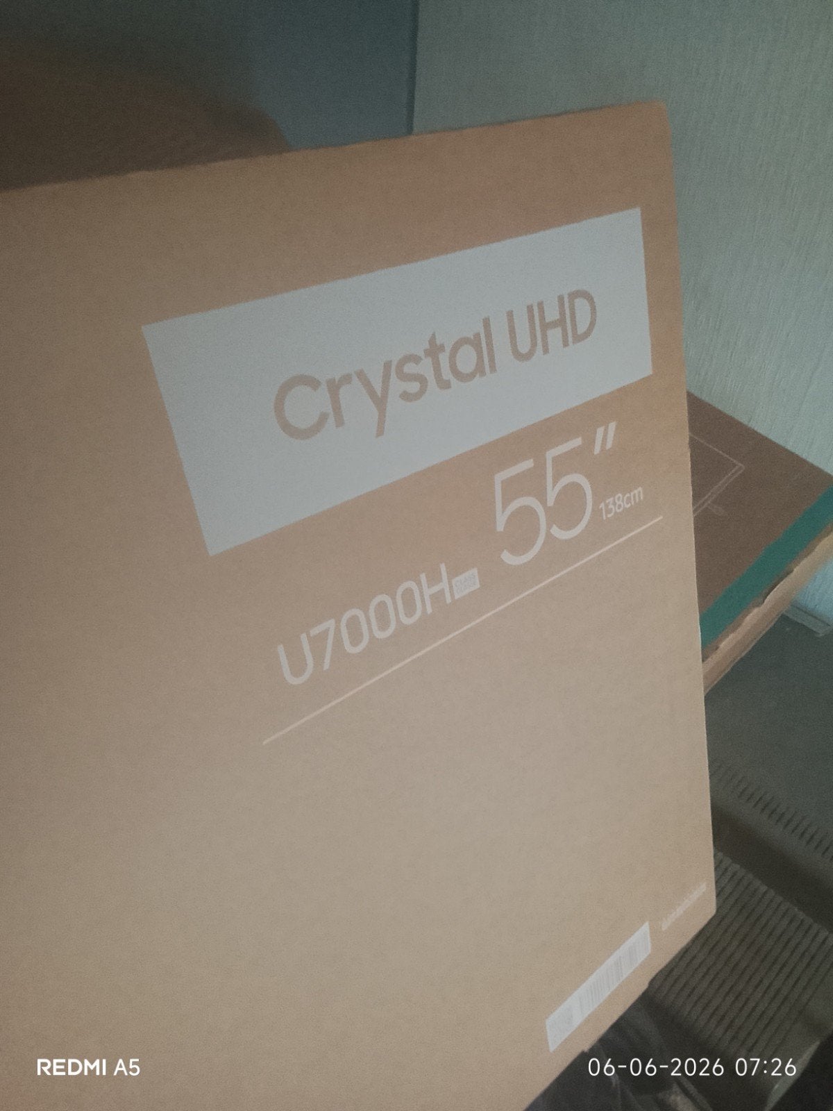 Samsung 55 inch, Nieuw, 120 Hz, Ophalen of Verzenden, Samsung