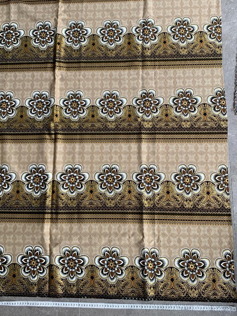 Lap stof Hollandais Batik Java Print, Hobby en Vrije tijd, Stoffen en Lappen, Overige kleuren, 120 cm of meer, Ophalen of Verzenden