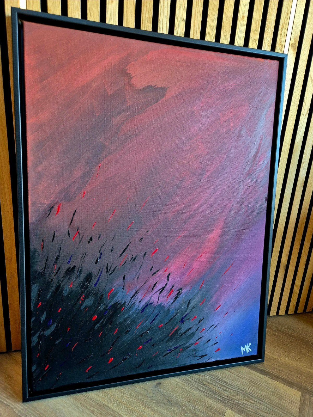 Abstract Schilderij, Ophalen of Verzenden