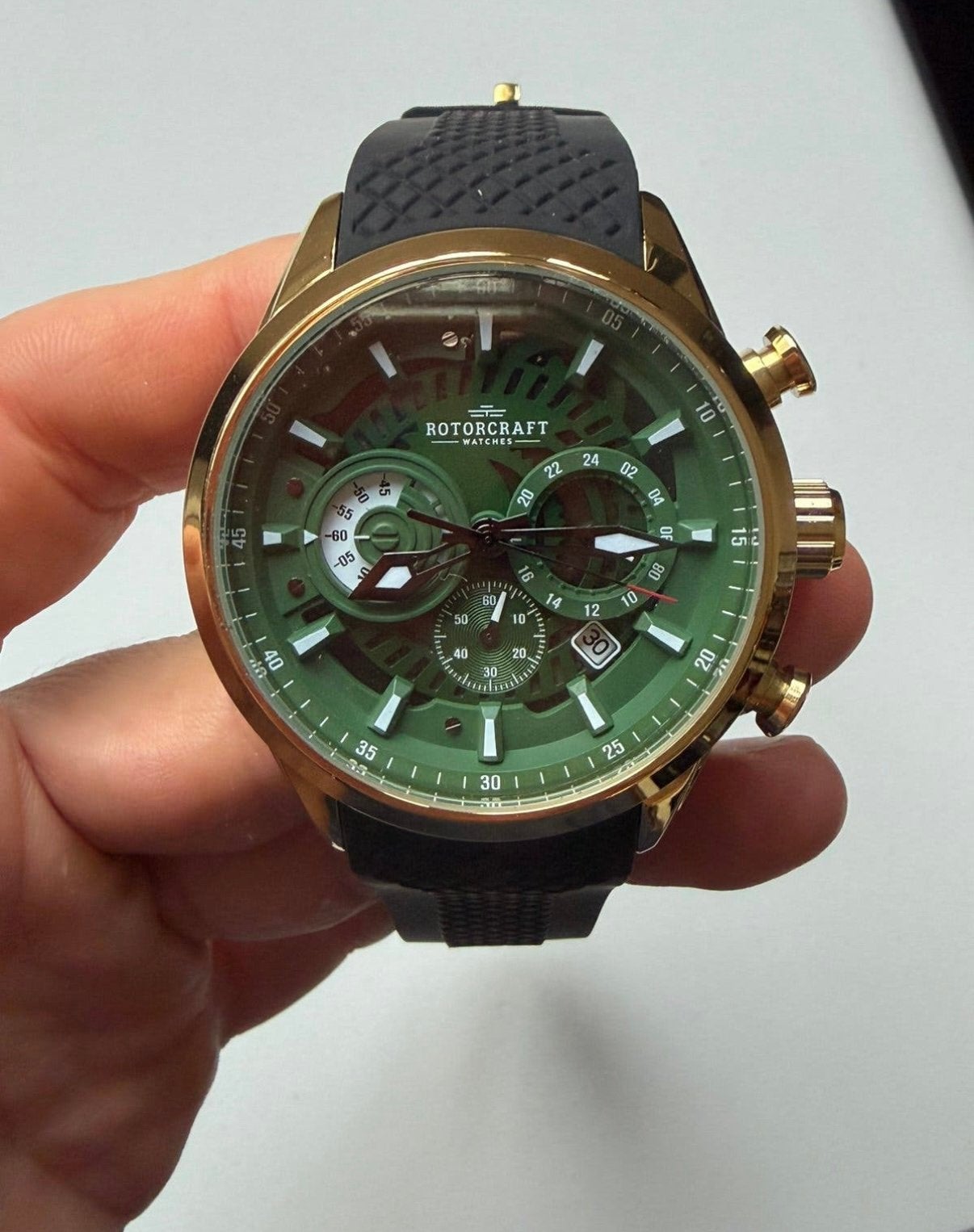 Rotorcraft watch (nieuw uit de doos), Ophalen of Verzenden, Zo goed als nieuw, Staal, Overige merken