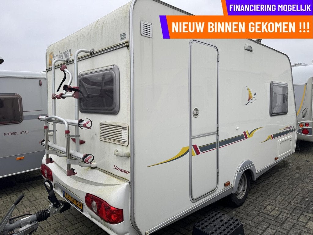 Sterckeman NOVASTAR 420CP DWARSBED, VOORTENT, EINDKEUKEN, Caravans en Kamperen, Sterckeman, Bedrijf, 5 tot 6 meter, Mover
