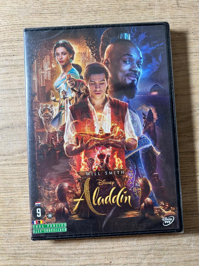 NIEUW | DVD Aladdin Real Life Versie Nieuw Origineel NL, Cd's en Dvd's, Dvd's | Tekenfilms en Animatie, Alle leeftijden, Ophalen of Verzenden