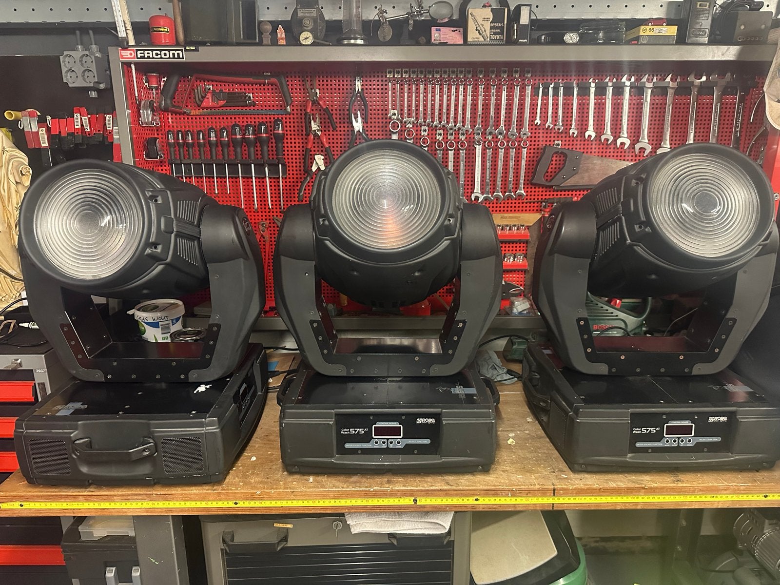 Robe color wash 575 AT Moving Heads (3 stuks), Ophalen of Verzenden, Gebruikt