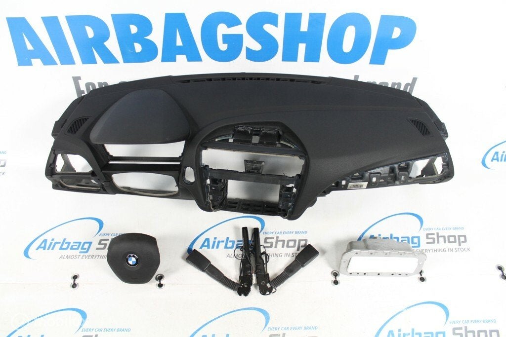 Airbag set - Dashboard zwart BMW 1 serie F20 F21 (2011-2019), Gebruikt, Ophalen of Verzenden