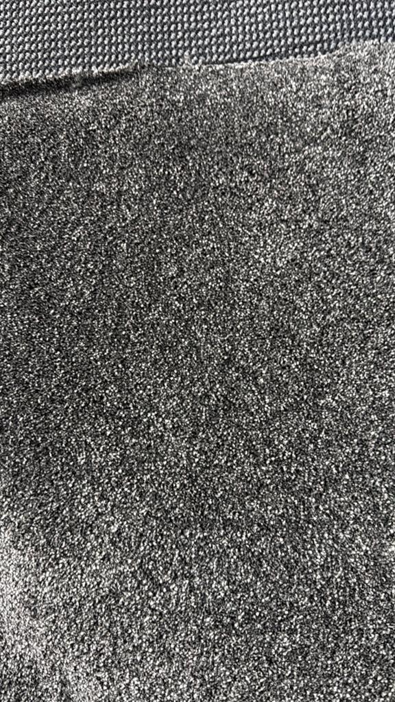 coupon grijs/ bruin tapijt 2,80x4m restanten vloerbedekking, Ophalen, Nieuw, Minder dan 10 m², Grijs