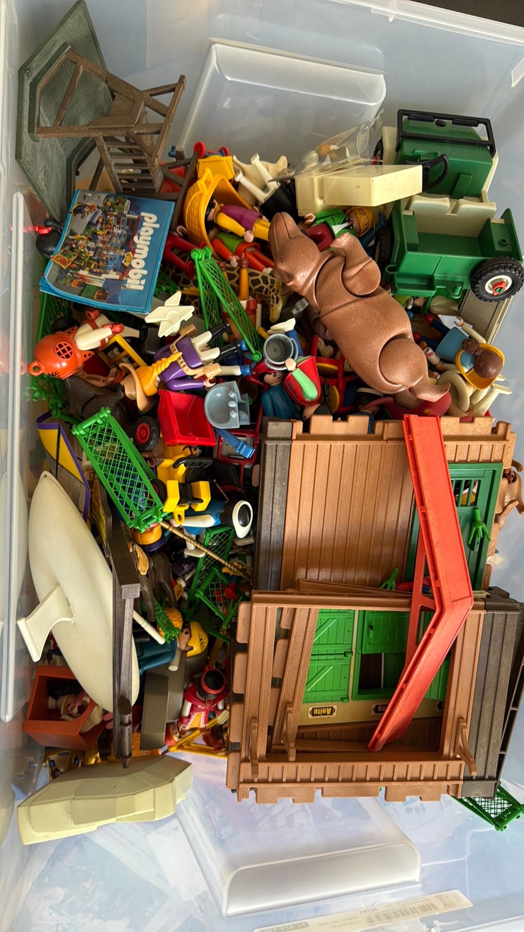 Grote hoeveelheid playmobil, Ophalen, Zo goed als nieuw