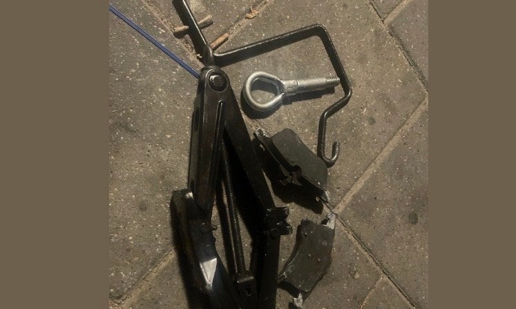 Auto krikken, Ophalen of Verzenden, Gebruikt, Mechanisch, Schaarkrik