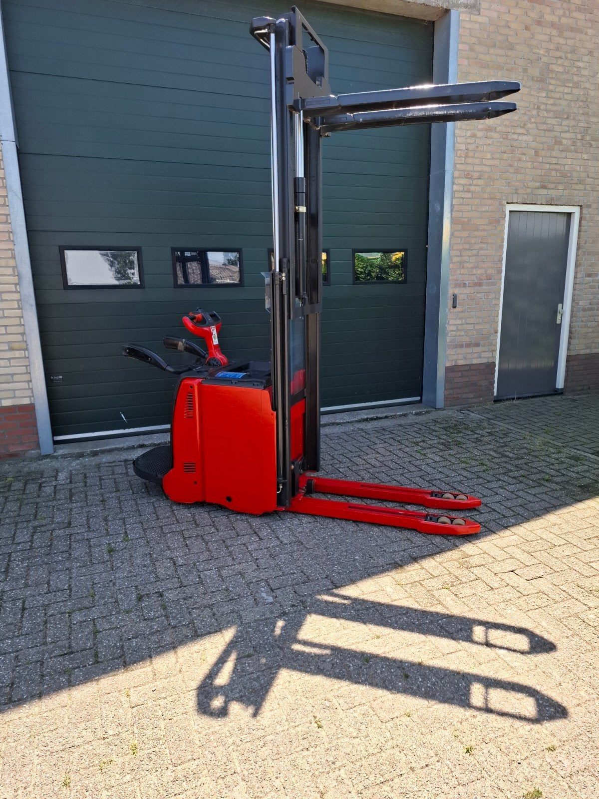 Linde L12 elektrische duo stapelaar, Ophalen of Verzenden, Zo goed als nieuw