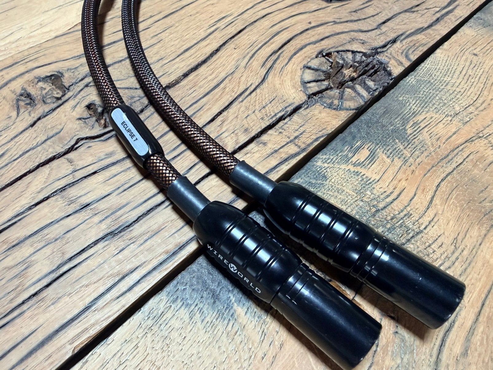 WireWorld Eclipse 7 XLR kabels, Ophalen of Verzenden, Zo goed als nieuw, Minder dan 2 meter, Interlink-kabel