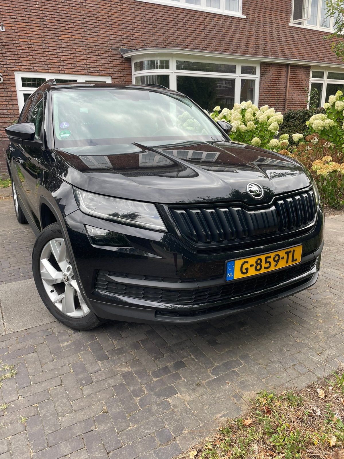 Skoda Kodiaq 1.5TSI 7-DSG 2019 Zwart 106.628km Trekhaak, Auto's, Euro 6, 4 cilinders, 1481 kg, Zwart