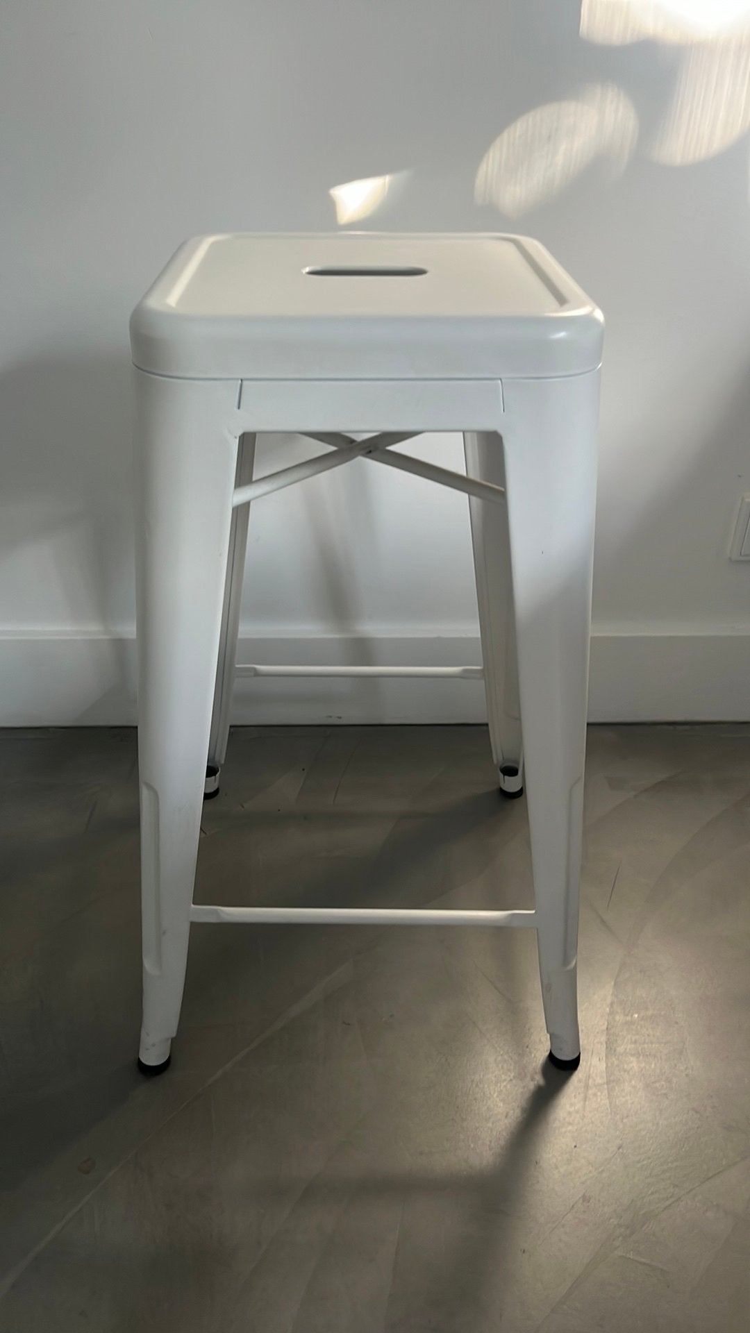 Barkruk metaal, Ophalen, Met voetsteun, 60 tot 90 cm, Metaal