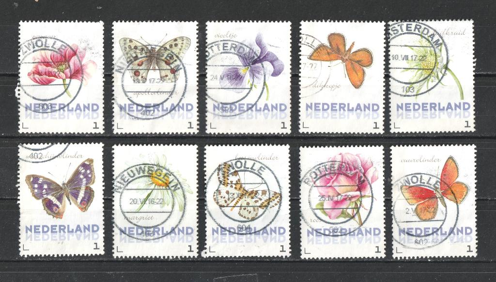 60 B-- mooie serie Janneke Brinkman 2016, Verzenden, Na 1940, Gestempeld