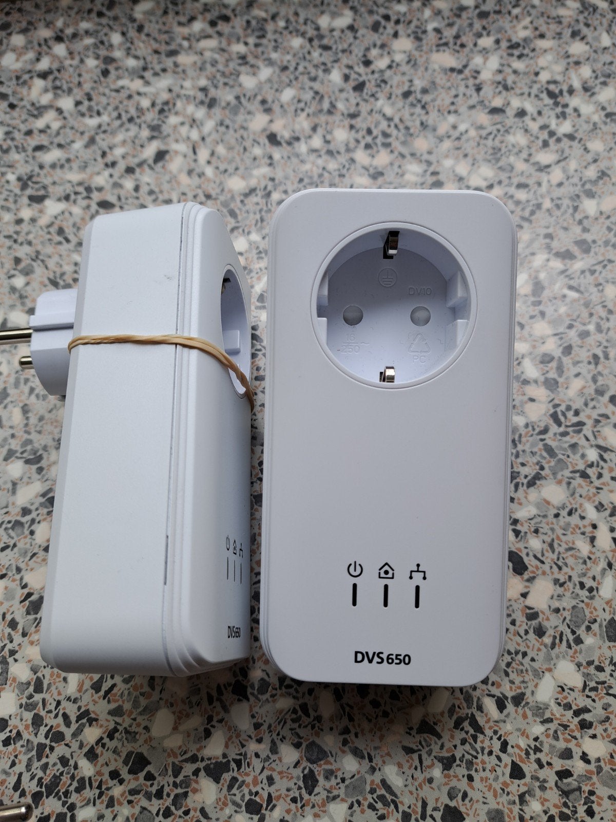 Devolo DVS 650 Powerline Adapters (3 sets), Ophalen of Verzenden, Gebruikt