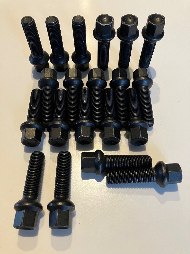Wielbout M14 x 1,5 x 43 mm bolconische kop, staal gezwart, Ophalen of Verzenden, Nieuw