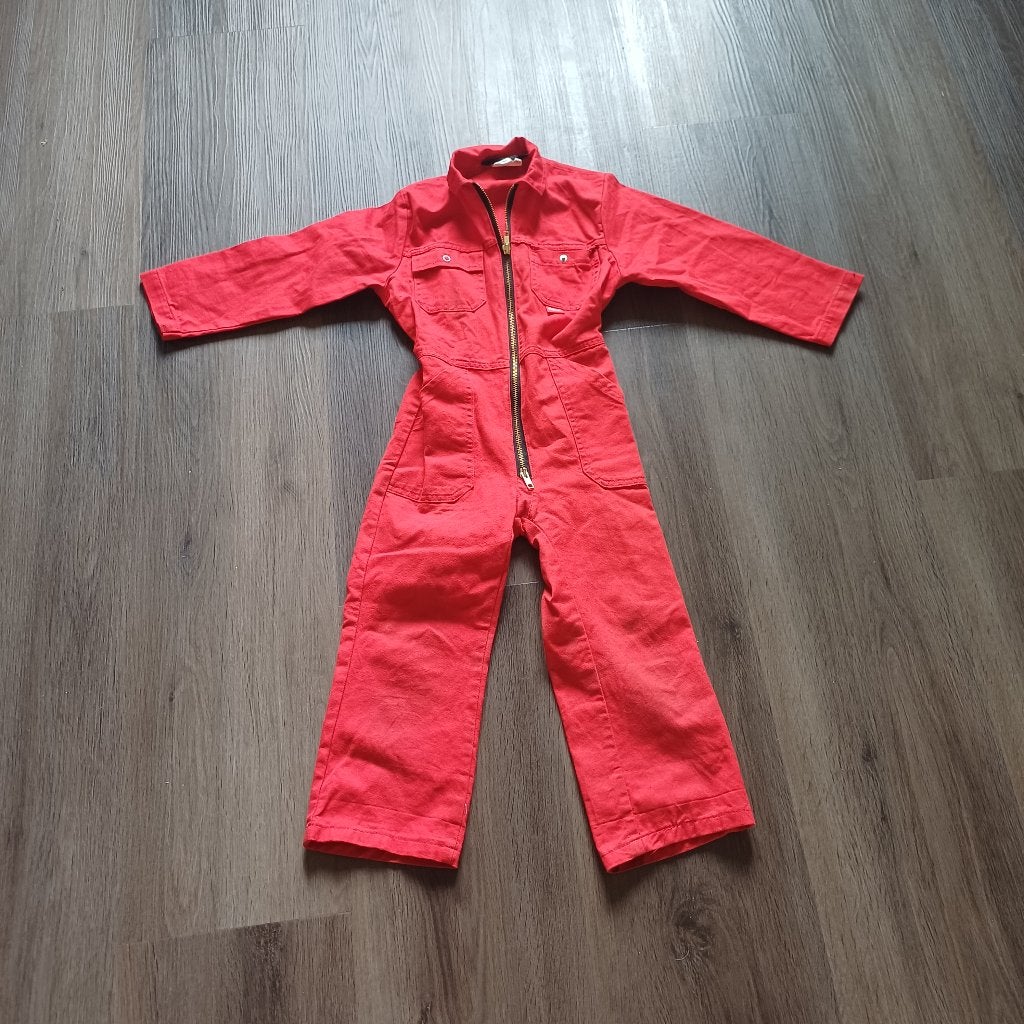 Kinder overall maat 110, Ophalen of Verzenden, Zo goed als nieuw, Jongen of Meisje