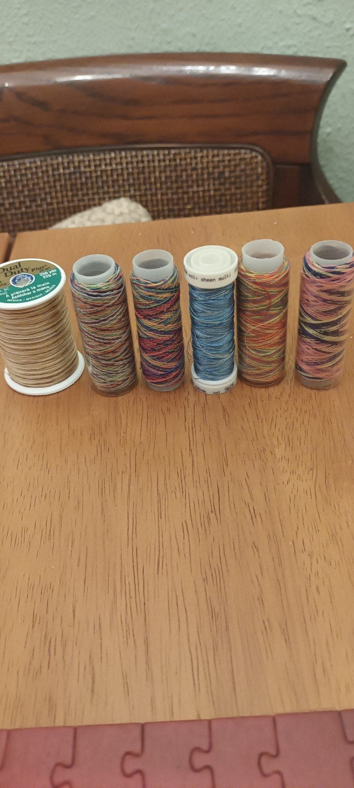 Kwaliteit quiltgaren, gemêleerd, ook leuk voor doorpitten, Hobby en Vrije tijd, Naaien en Fournituren, Ophalen of Verzenden, Nieuw