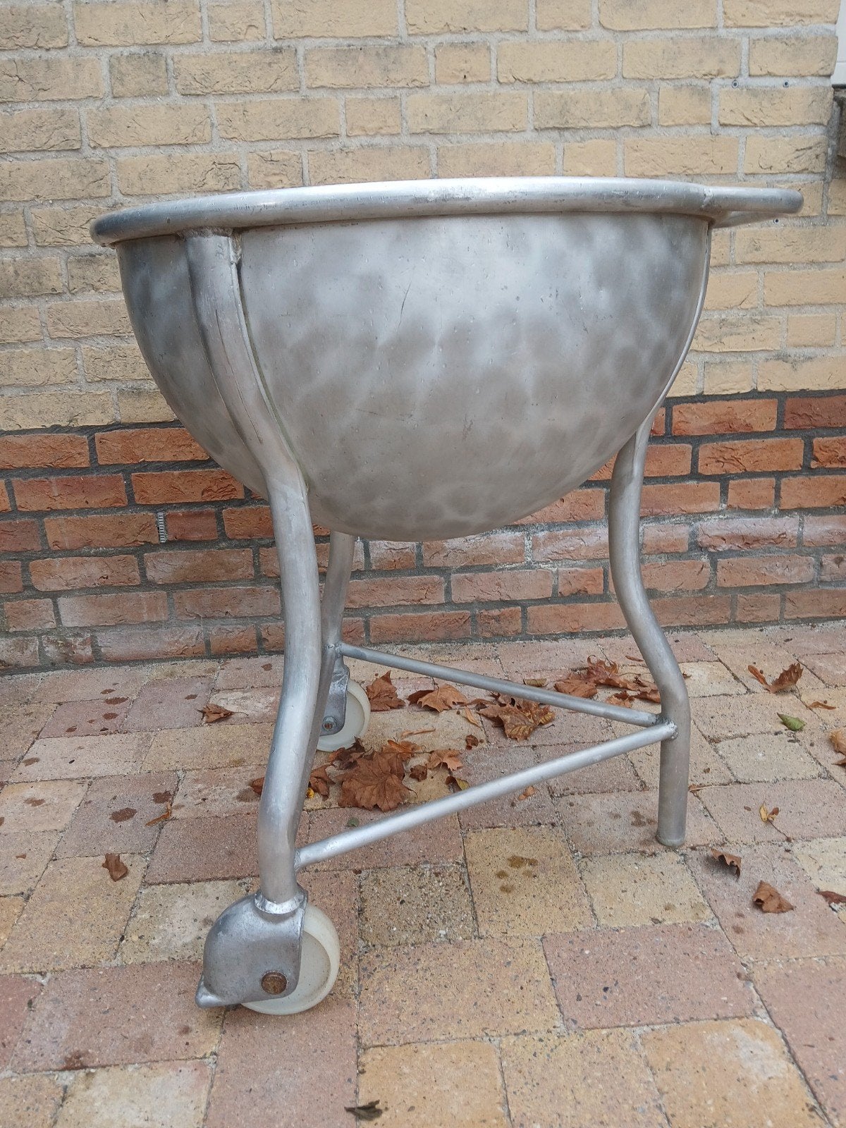 vintage slagers mengkom plantenbak wasbak, Ophalen