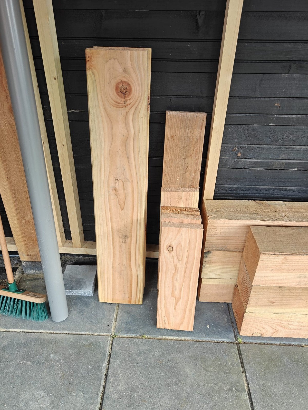 Diverse douglas reststukken, Doe-het-zelf en Verbouw, Hout en Planken, Ophalen, Nieuw, Overige houtsoorten, Minder dan 200 cm