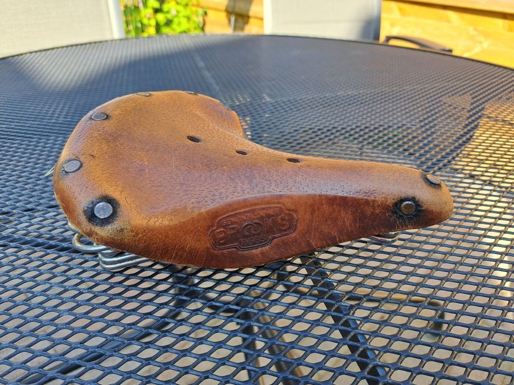 Brooks B66 S zadel, Gebruikt, Leer, Ophalen of Verzenden, Zadel