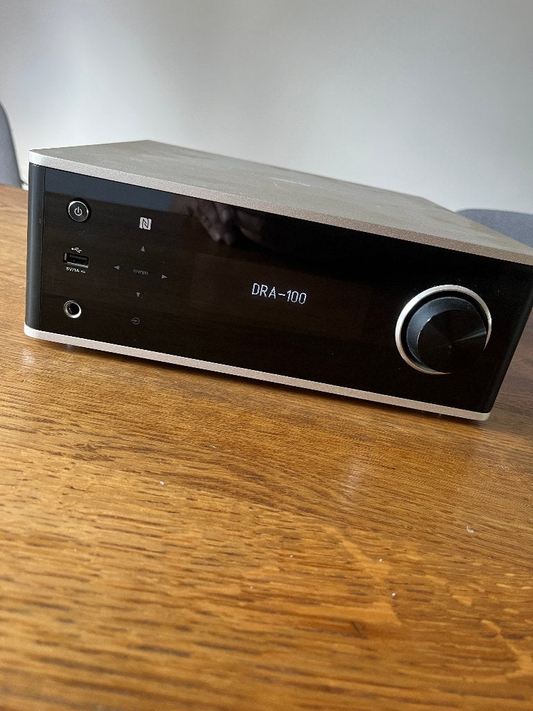 Denon DRA-100 Compacte Netwerk Receiver, Audio, Tv en Foto, Versterkers en Receivers, Ophalen, Denon, Zo goed als nieuw, 60 tot 120 watt