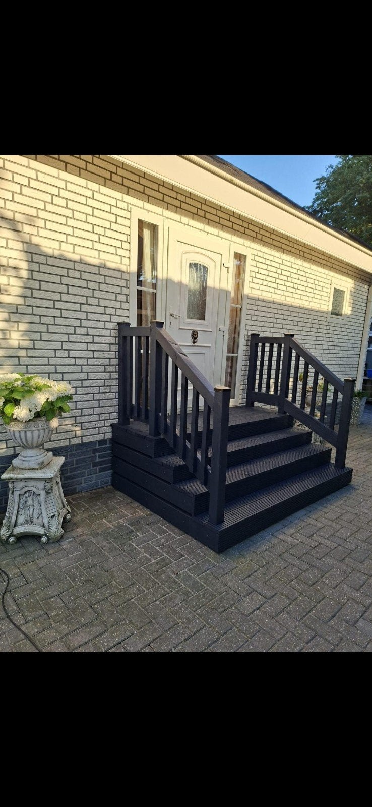 Prachtige opstap voor Chalet, Caravan, Stacaravan, Tinyhouse, Ophalen of Verzenden