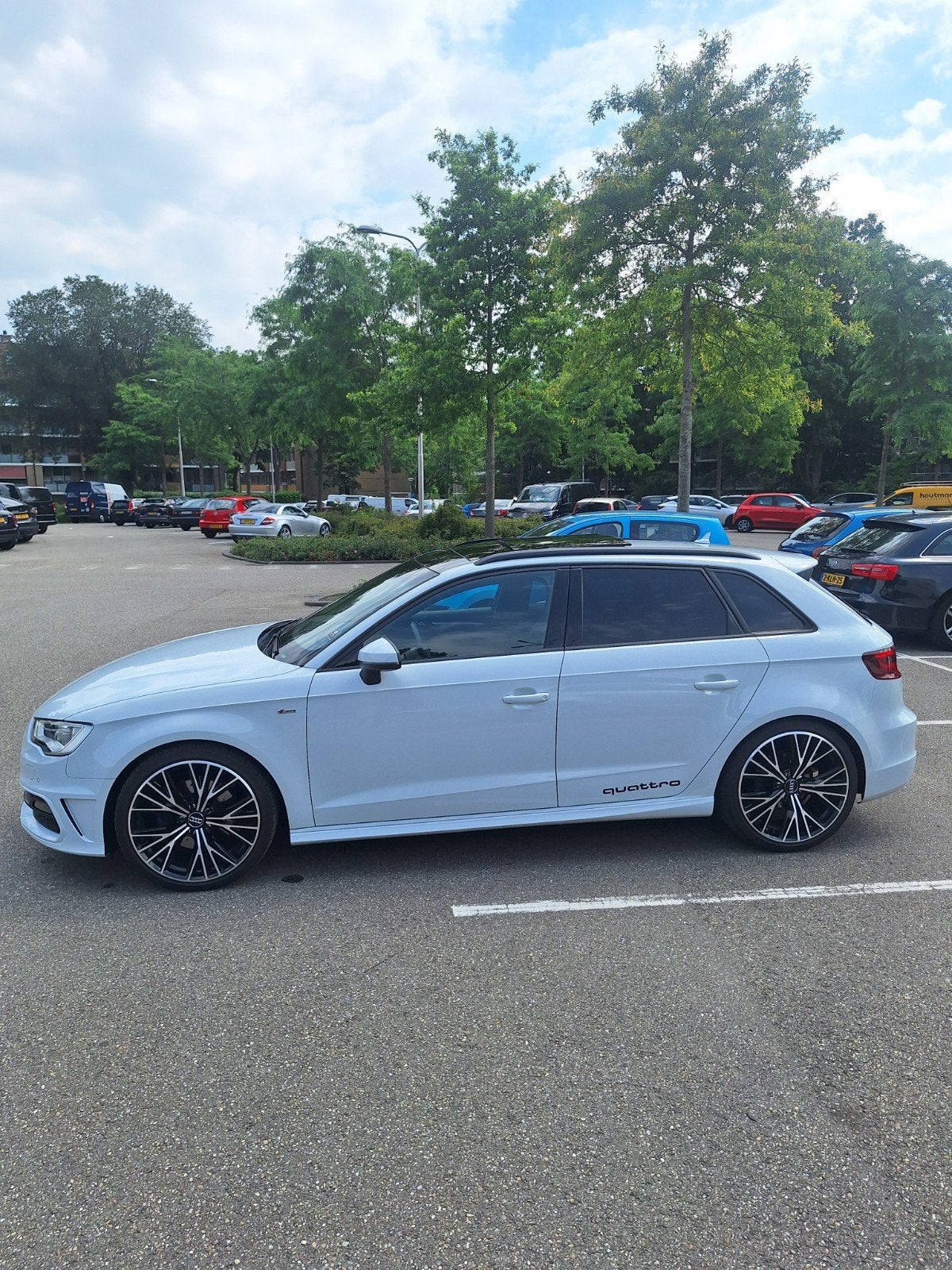 Audi A3 1.8TFSI 132KW/180PK SB Q ST6 2013 Wit, Auto's, Audi, 15 km/l, Zwart, 4 cilinders, 179 pk