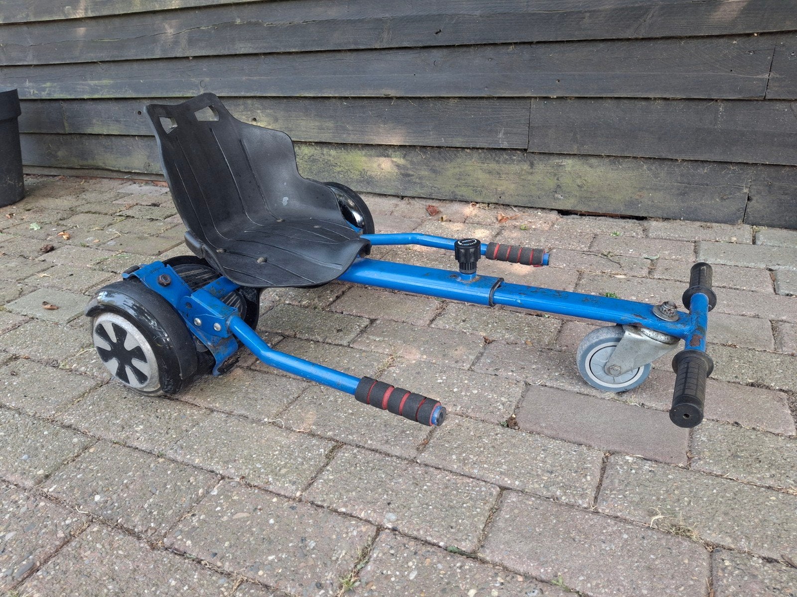 Hoverboard Kart met Oplader - Blauw, Ophalen, Gebruikt