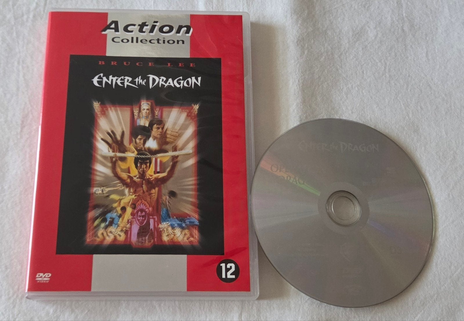 Bruce Lee Enter The Dragon Dvd Actie/Kung-Fu, Vanaf 16 jaar, Ophalen of Verzenden, Zo goed als nieuw