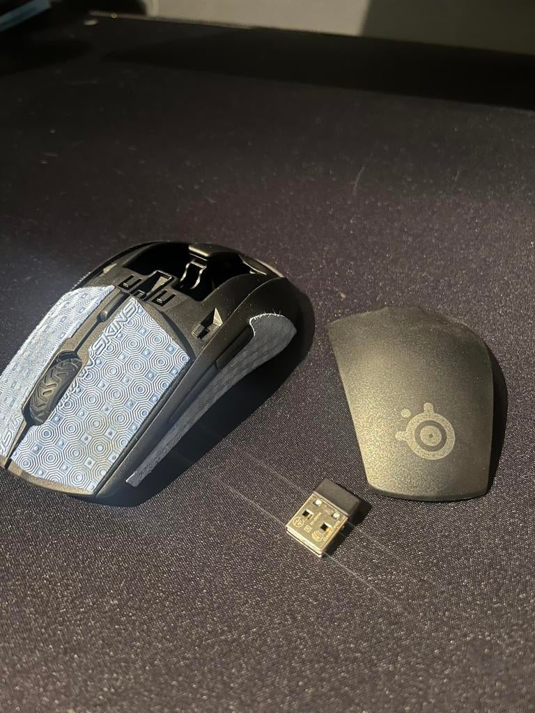 Steelseries rival 3 wireless, Ophalen of Verzenden, Zo goed als nieuw, Gaming muis