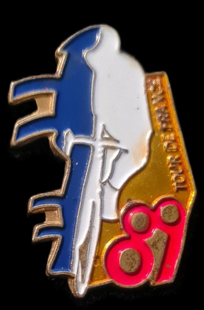 Tour de France 89 pin- gelakt, Verzamelen, Speldjes, Pins en Buttons, Verzenden, Nieuw, Sport, Speldje of Pin