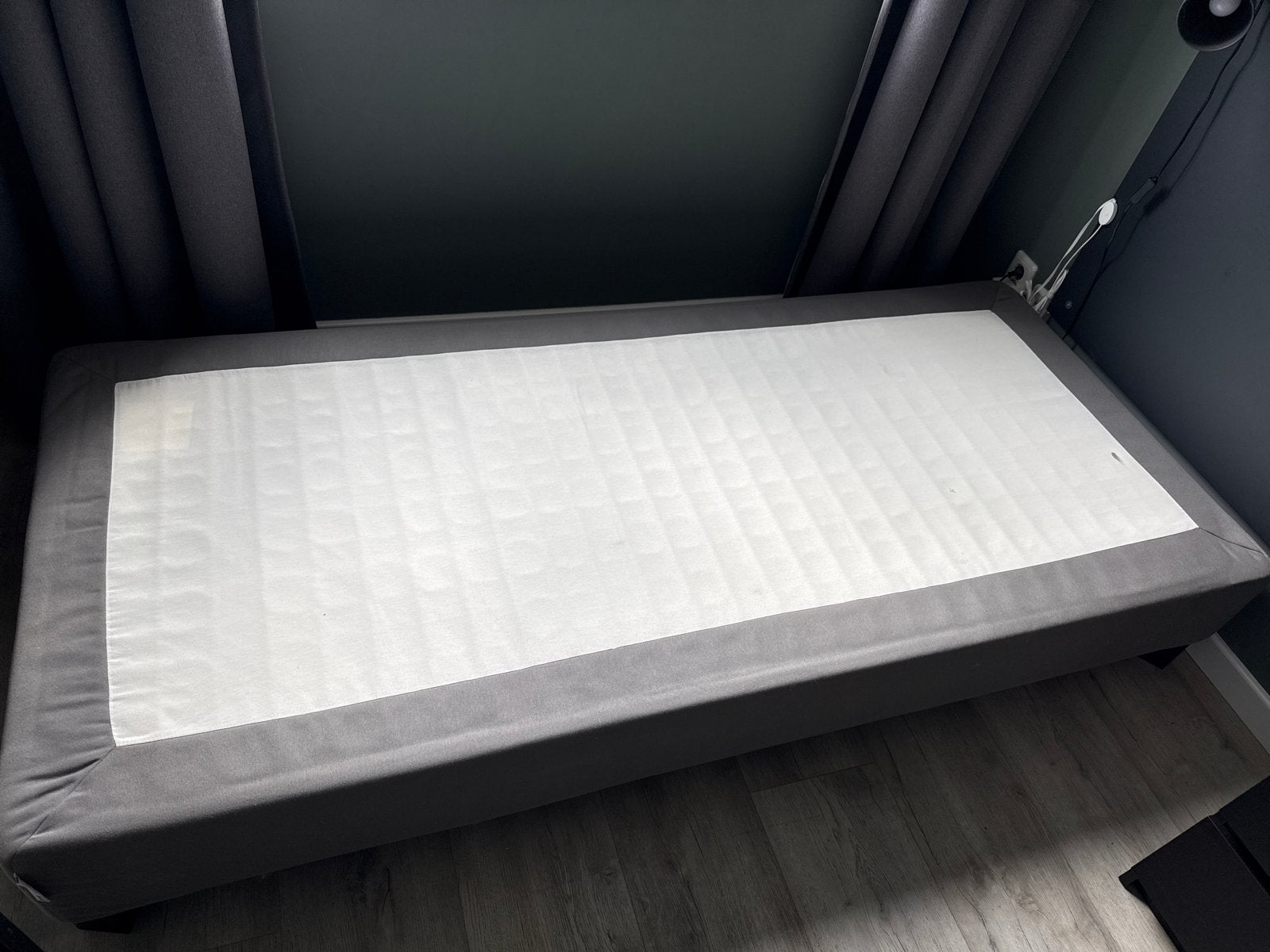 IKEA ESPEVÄR Boxspring onderstel 90x200 cm, Ophalen, 90 cm, Eenpersoons, Zo goed als nieuw