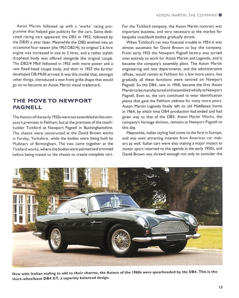 ASTON MARTIN DB9 AND VANQUISH, Verzenden, Nieuw, James Taylor, Overige merken