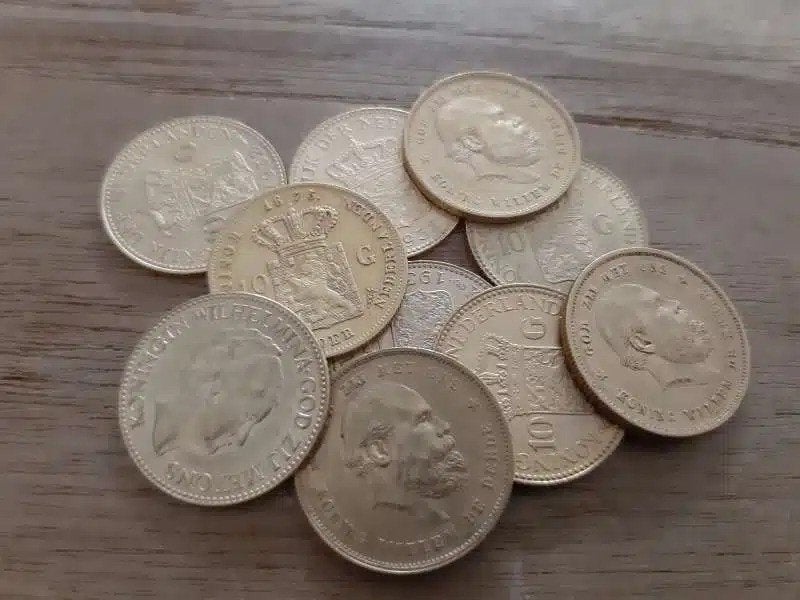 5x Nederland Gouden tientje, Ophalen of Verzenden, Goud
