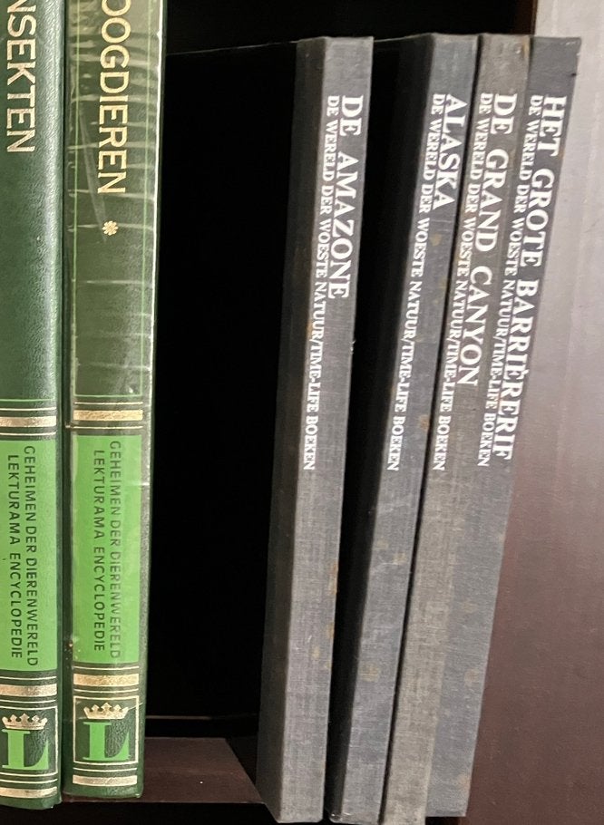 4x de wereld der woeste natuur, Boeken, Encyclopedieën, Ophalen of Verzenden, Zo goed als nieuw, Dieren, Los deel