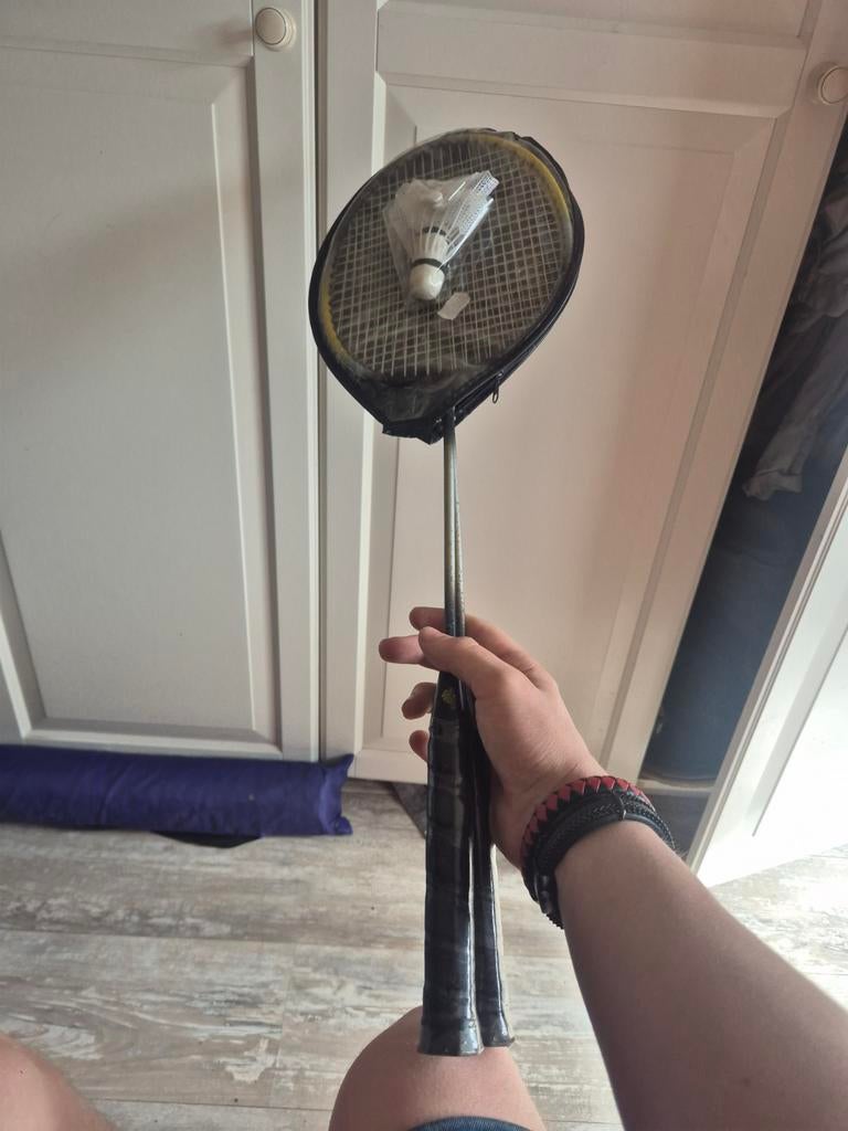 Nieuw badminton racket met shuttle, Ophalen, Nieuw, Racket(s)