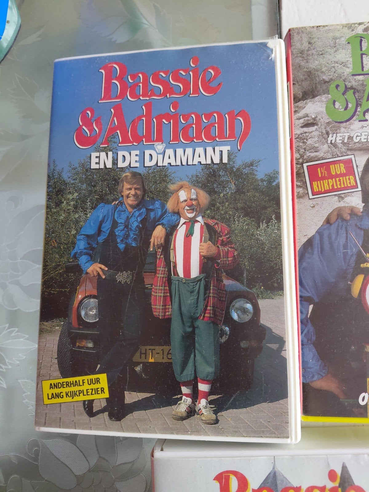 Bassie en Adriaan - 3 Originele Serie VHS CNR - Uniek, Cd's en Dvd's, Gebruikt, Serie, Alle leeftijden, Ophalen of Verzenden