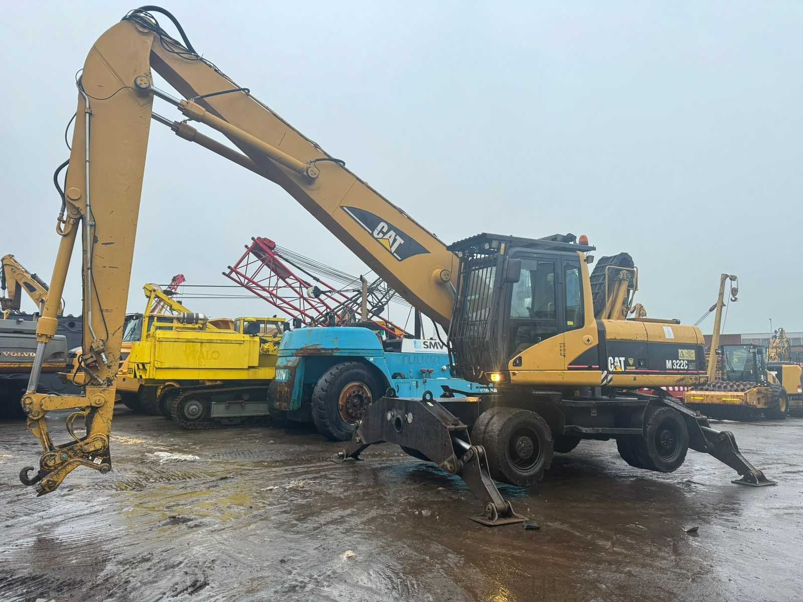 2005 Caterpillar M322C Mobiele graafmachine, Kraan