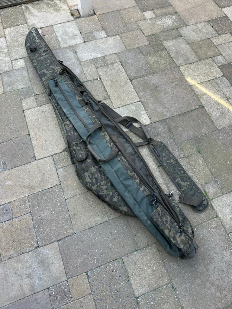 Shimano Tribal 12ft 3 rod holdall, Watersport en Boten, Hengelsport | Karpervissen, Ophalen of Verzenden, Zo goed als nieuw, Overige typen