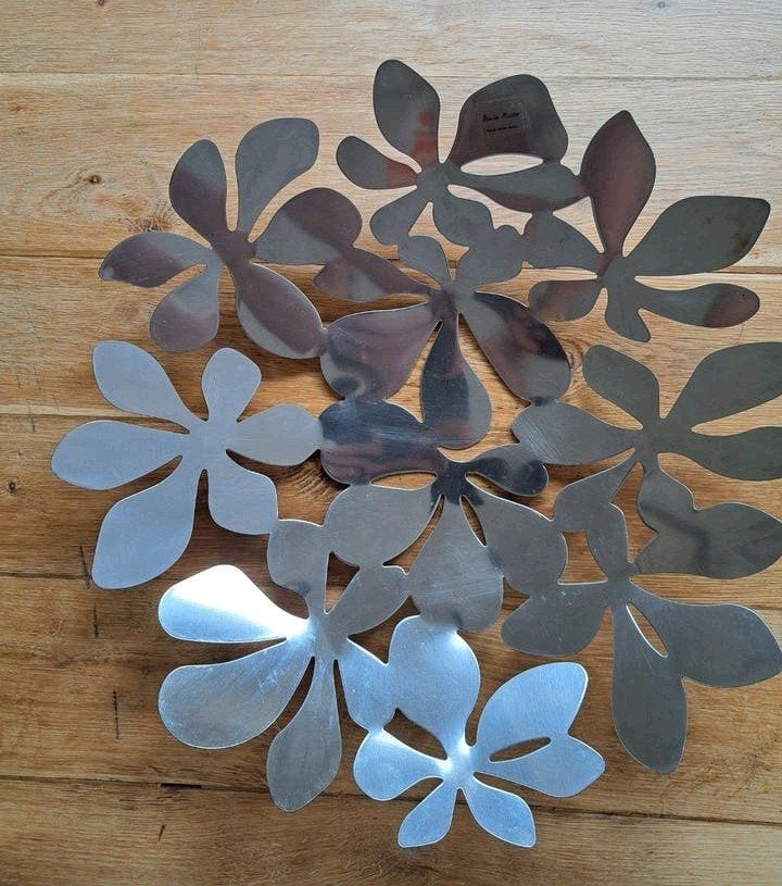 Monika Mulder fruitschaal - Metaal - Tertro design, Antiek en Kunst, Ophalen of Verzenden