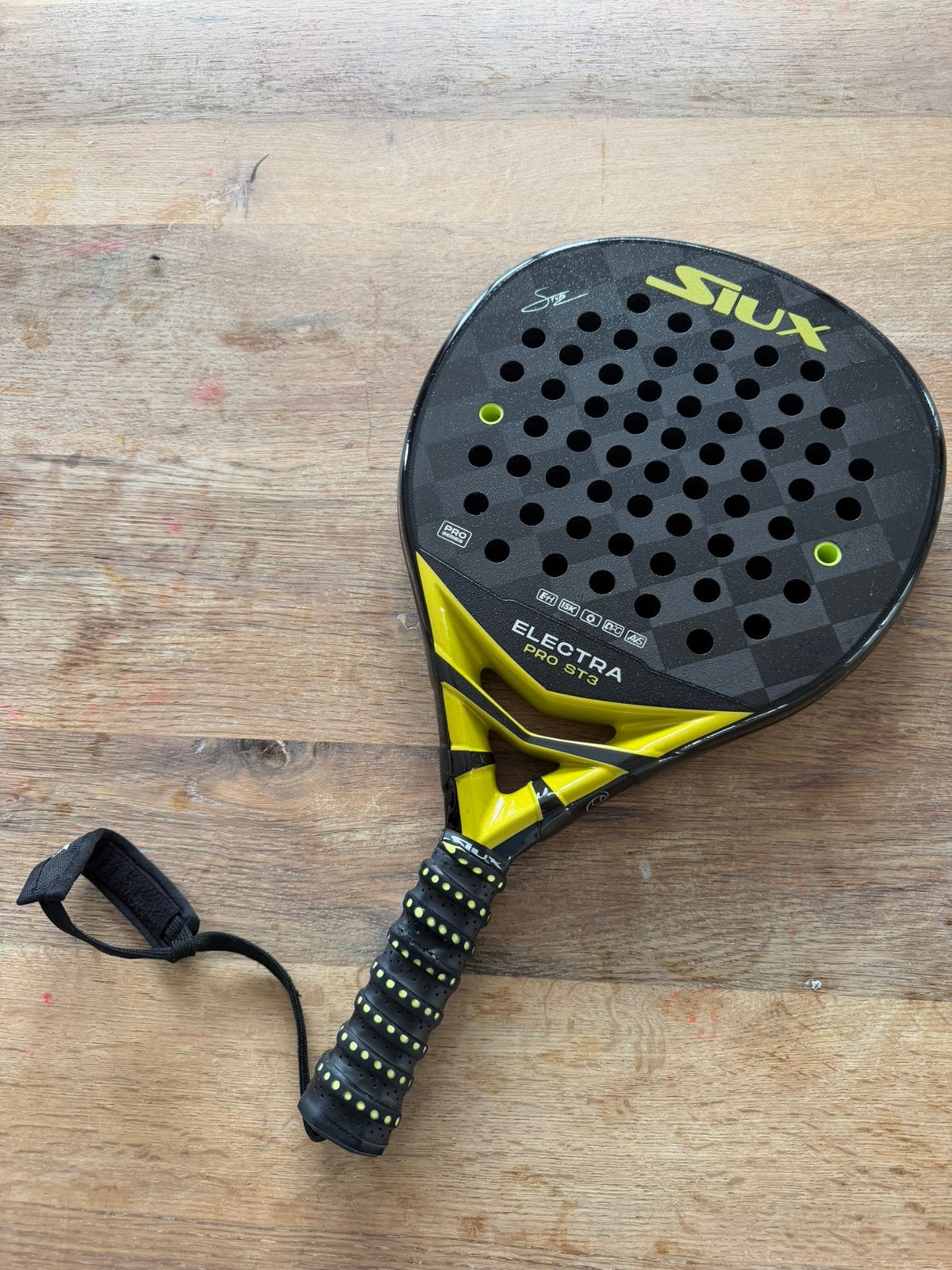 Siux Electra Pro ST3, Sport en Fitness, Padel, Ophalen of Verzenden, Gebruikt