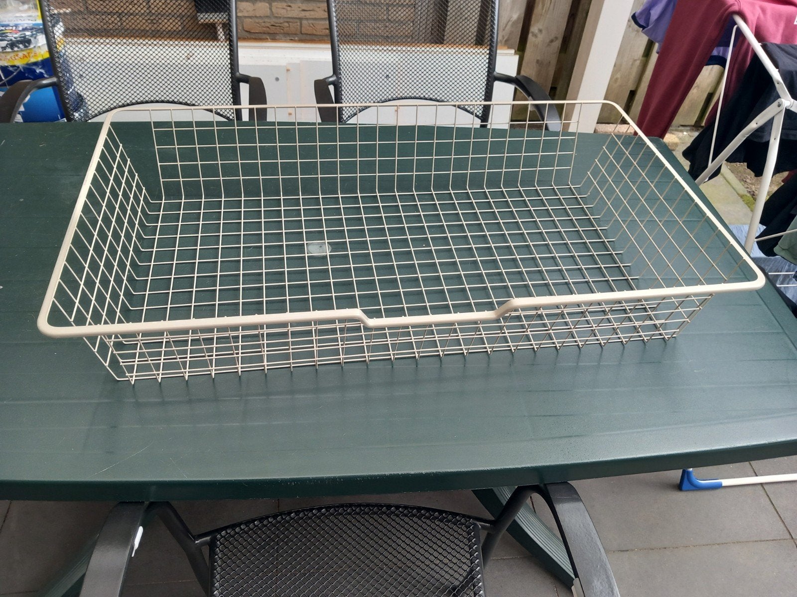Ikea Komplement draadmand beige voor Pax kast 100 cm, Ophalen, 50 tot 100 cm, Zo goed als nieuw, Minder dan 100 cm