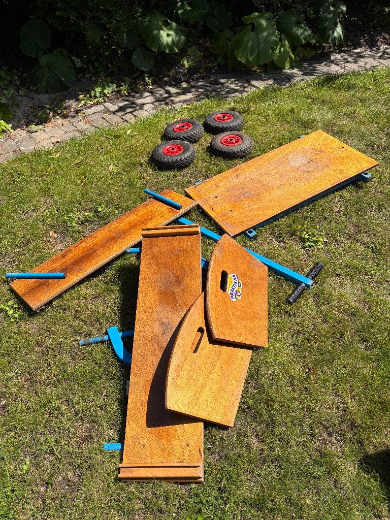 Bolderkar, Caravans en Kamperen, Bolderkarren, Ophalen of Verzenden, Opvouwbaar, Gebruikt