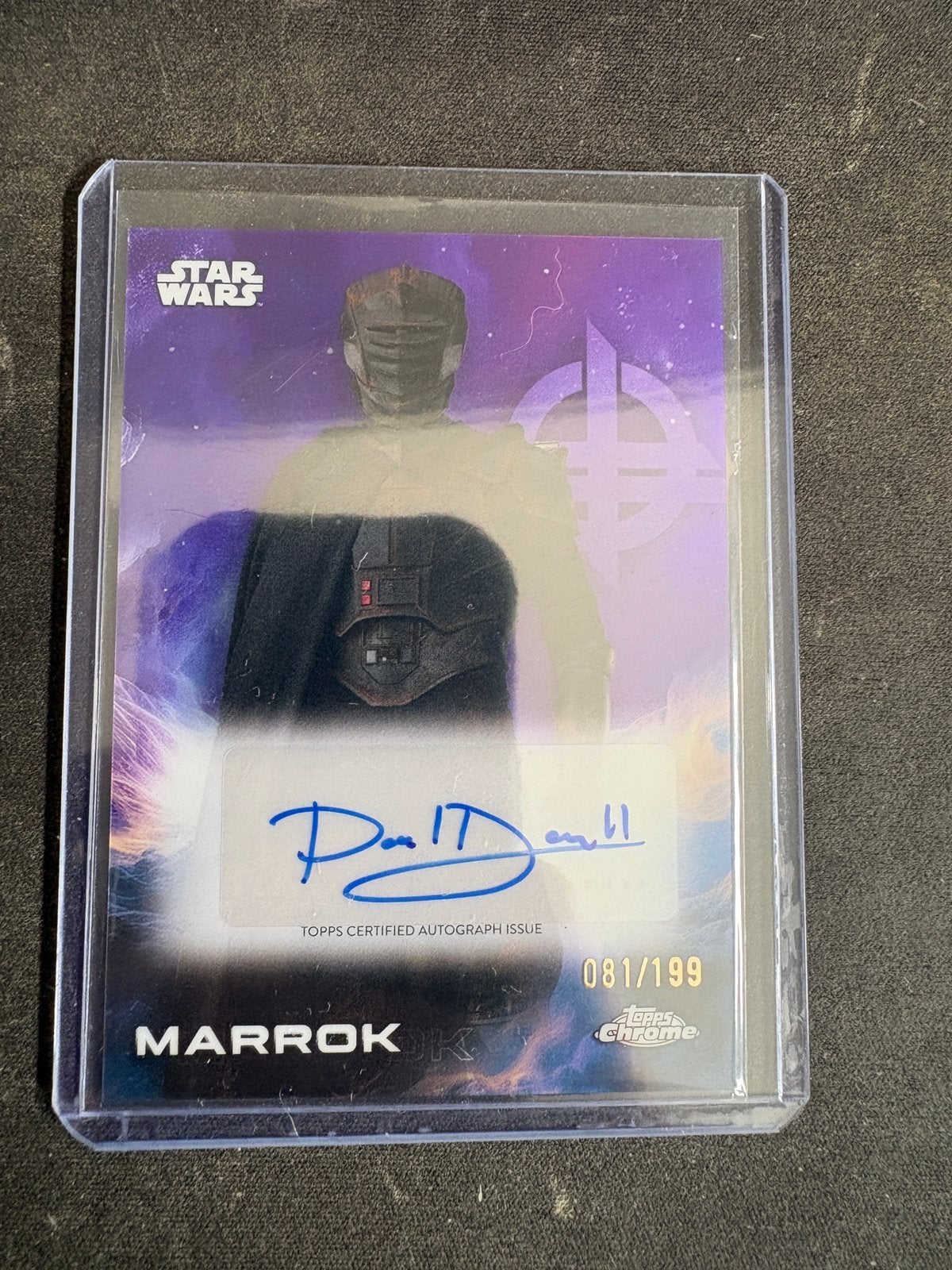Topps Star Wars Chrome 2024 - Marrok Autograph /199, Verzenden, Zo goed als nieuw, Actiefiguurtje