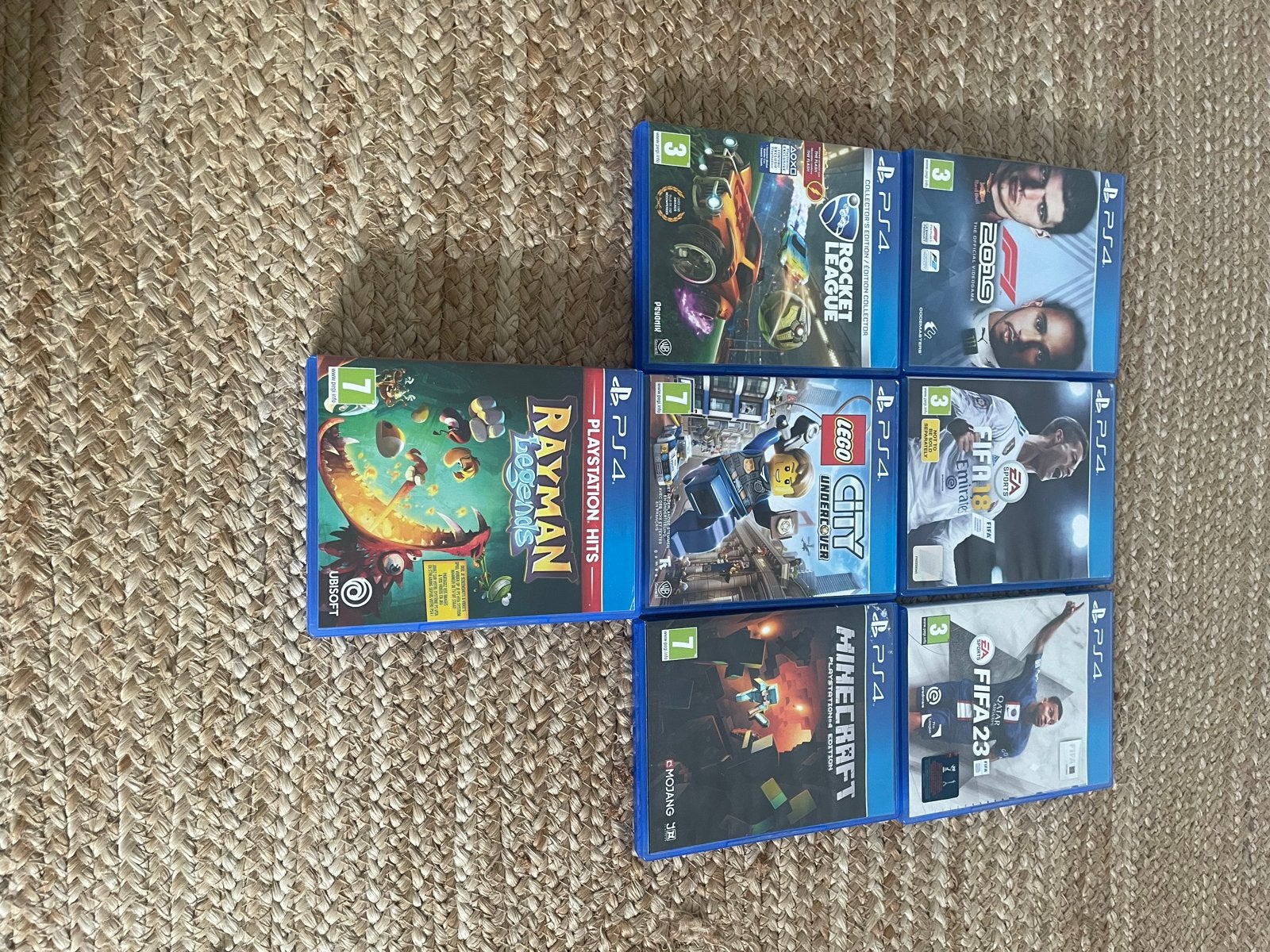PlayStation 4 games bundel (6 stuks), Gebruikt, Overige genres, Eén computer, Ophalen of Verzenden