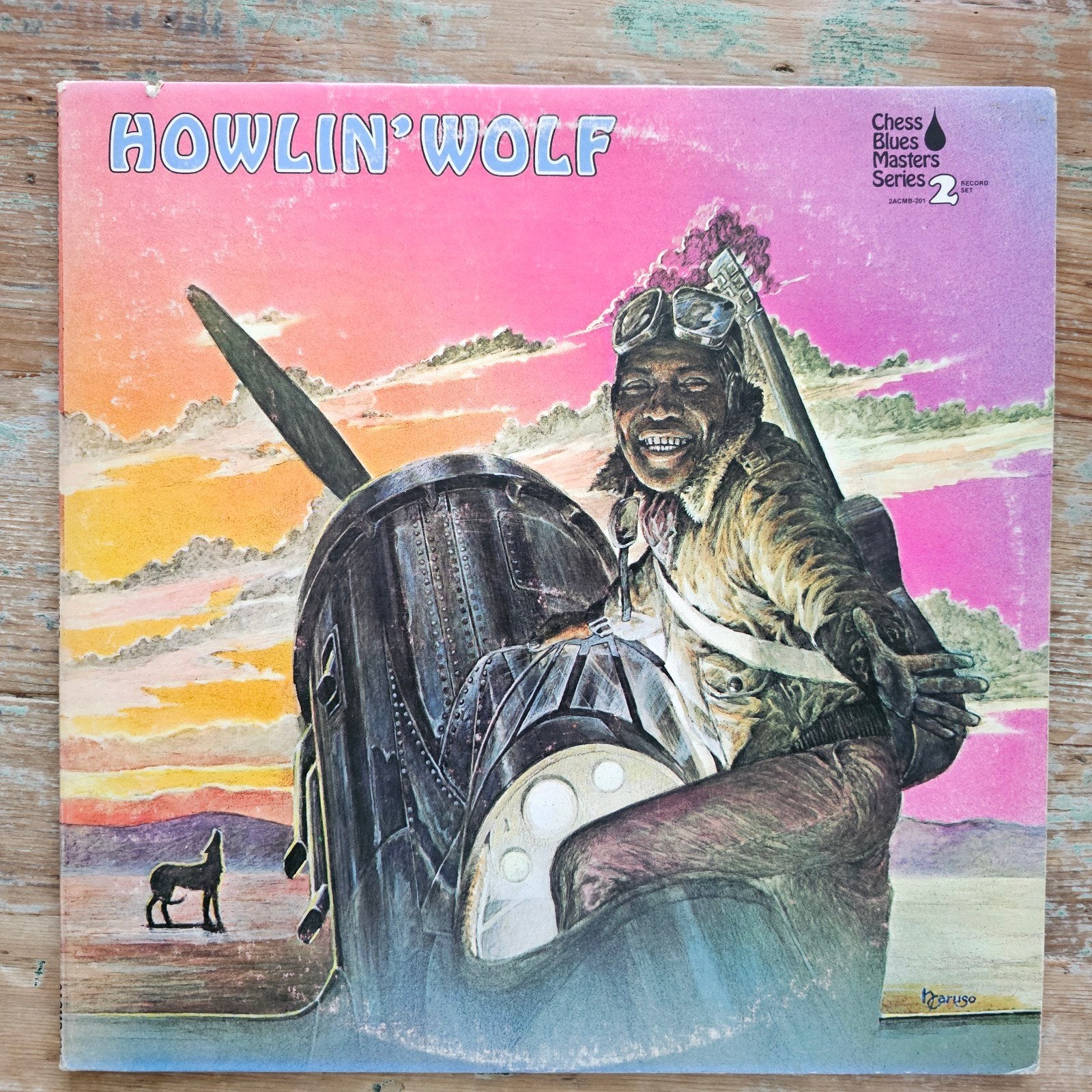 Howlin' Wolf - Chess Blues Masters Series LP, Gebruikt, Beschermende buitenhoes, Ophalen of Verzenden, Dubbel-LP