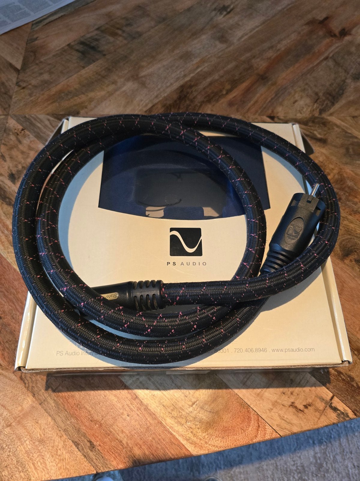 ps audio power cable, Ophalen of Verzenden, Minder dan 2 meter, Overige kabels