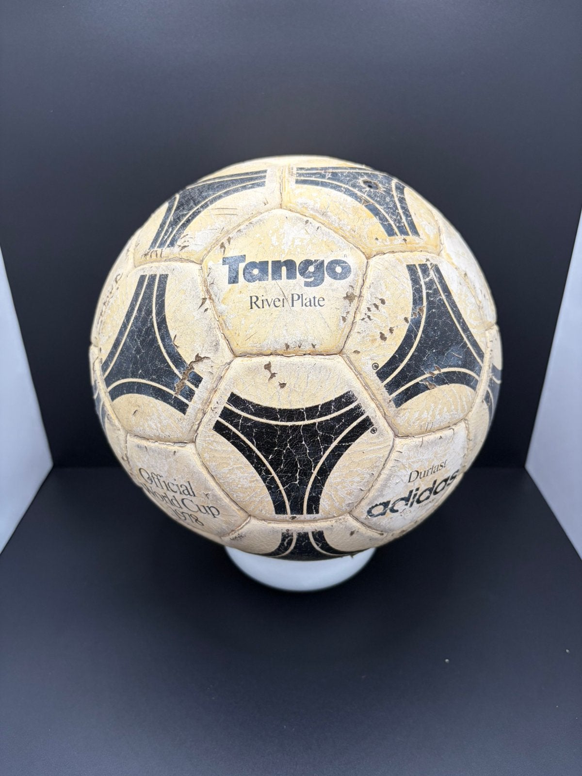 Adidas Tango River Plate World Cup 1978 Rare, Maat XL, Ophalen of Verzenden, Bal