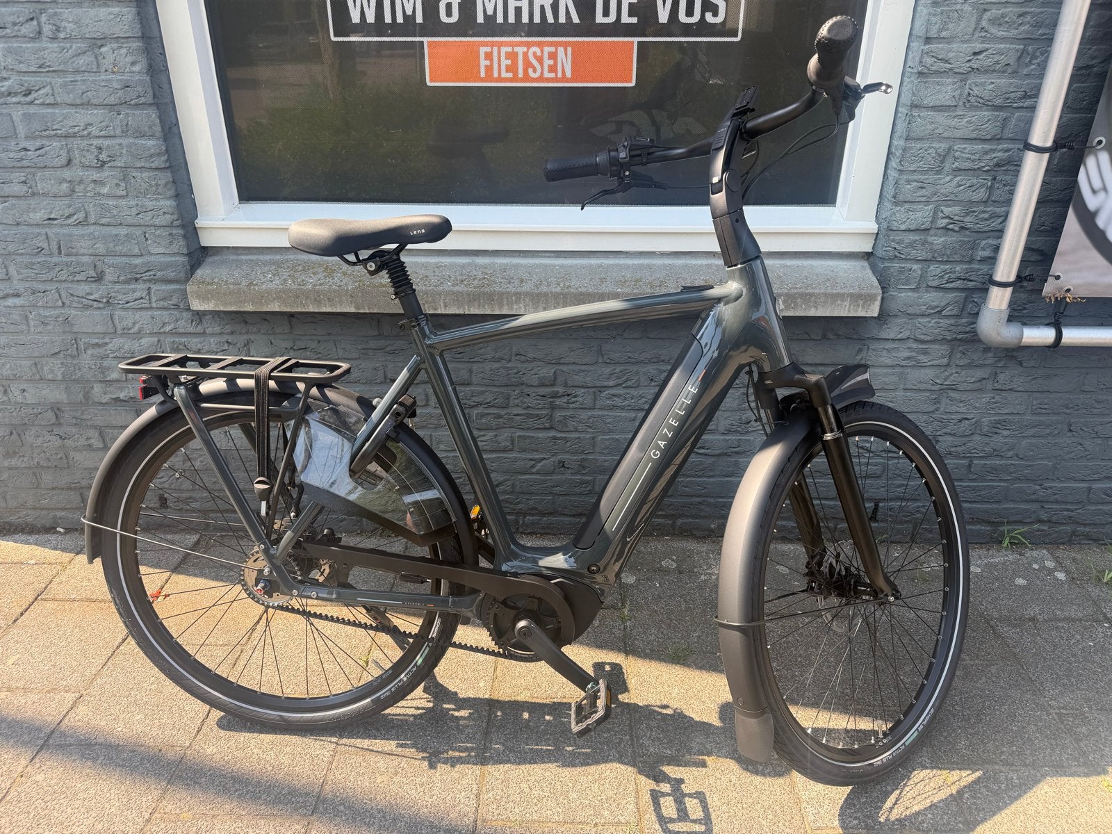 Gazelle E-bike Heren 61cm - Krachtige Motor & Riemaandrijvin, Ophalen, Nieuw, 59 cm of meer, 50 km per accu of meer