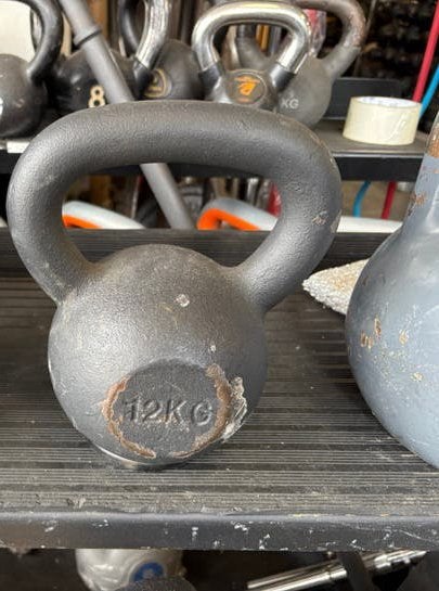 Kettlebell 12 kg gewicht, Gebruikt, Gewichten, Ophalen of Verzenden, 12 kg